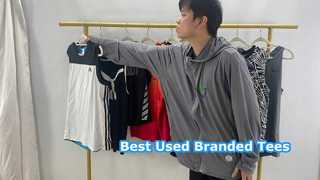 Second-hand branded T-shirt vest