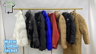 Used cotton-padded jacket