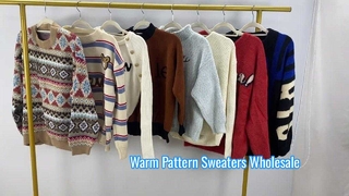 Second-hand pattern sweater